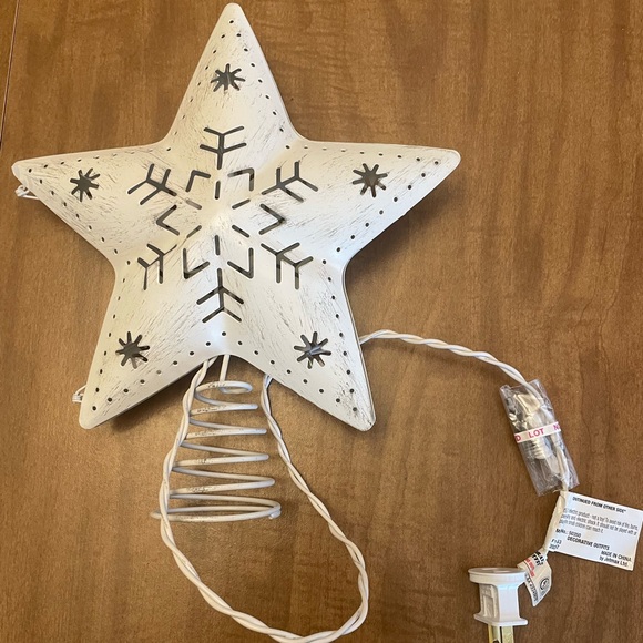 Lighted Christmas tree topper - Picture 1 of 1